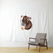 Erntedank Türkei - Klasse Herbst Urlaub Klassik Wandteppich (Beispiel (Horizontal))