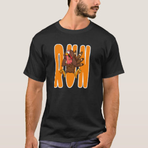 Erntedank Türkei Kostüm Türkei Trot läuft 5.000 Ki T-Shirt