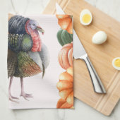 Erntedank Türkei Küchentuch (Viertel Falte)