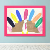 Erntedank Türkei Leinwanddruck (Insitu (Holzboden))