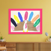 Erntedank Türkei Leinwanddruck (Insitu (Wohnzimmer))