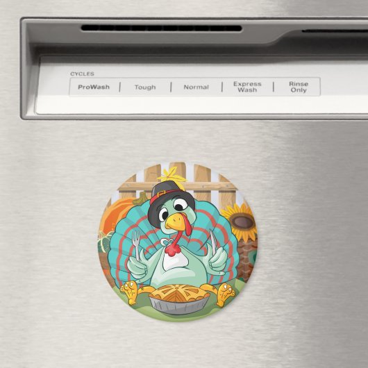 Erntedank Türkei Magnet (In Situ (Geschirrspüler))