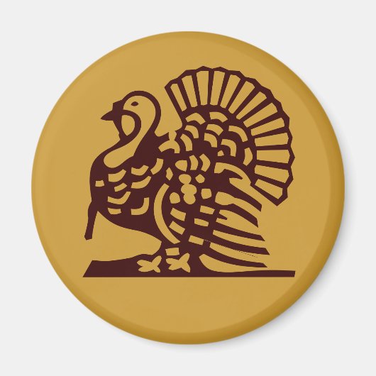 Erntedank Türkei Magnet (Vorne)