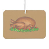 Erntedank Türkei mit Cranberries Dinner Feinschmec Autolufterfrischer (Vorderseite)