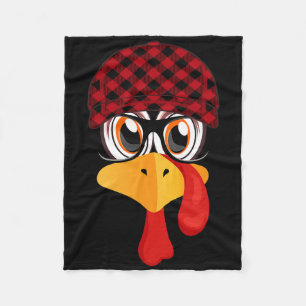 Erntedank Türkei mit Fall Pattern Cap und Fleecedecke