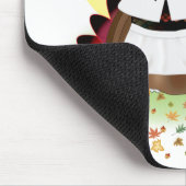 Erntedank Türkei Mousepad (Ecke)