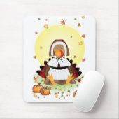 Erntedank Türkei Mousepad (Mit Mouse)