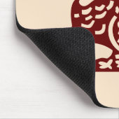 Erntedank Türkei Mousepad (Ecke)