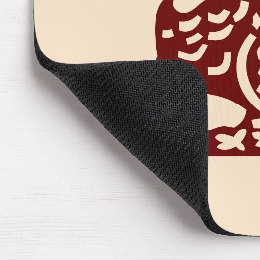 Erntedank Türkei Mousepad (Ecke)