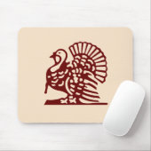 Erntedank Türkei Mousepad (Mit Mouse)