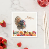 Erntedank Türkei Napkin Serviette (Beispiel)