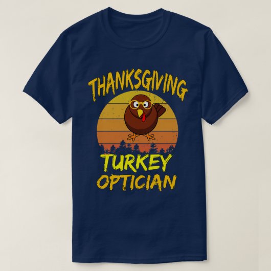 Erntedank Türkei Optiker 1 T-Shirt (Design vorne)