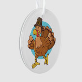 Erntedank Türkei Ornament (Vorderseite)