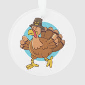 Erntedank Türkei Ornament (Rückseite)