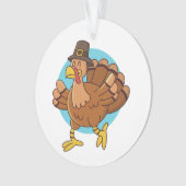 Erntedank Türkei Ornament (Vorderseite)