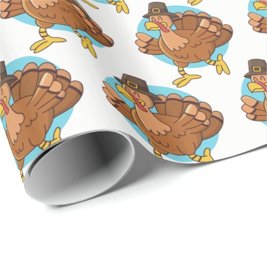 Erntedank Türkei Packpapier (Rolleneckpunkt)