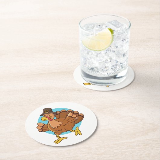 Erntedank Türkei Papier Untersetzer (Vor Ort)