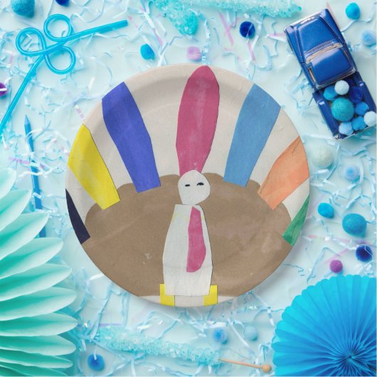 Erntedank Türkei Pappteller (Party)