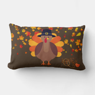 Erntedank Türkei Pillow Lendenkissen