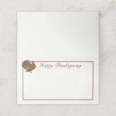 Erntedank Türkei Platzkarten (Außenseite Aufgefaltet)