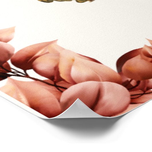 Erntedank Türkei Poster (Ecke)