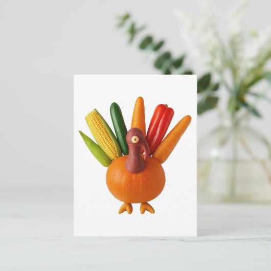 Erntedank Türkei Postkarte (Stehend Vorderseite)