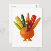 Erntedank Türkei Postkarte (Vorne/Hinten)