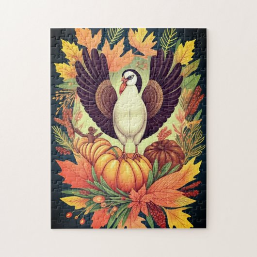 Erntedank Türkei Puzzle (Vertikal)