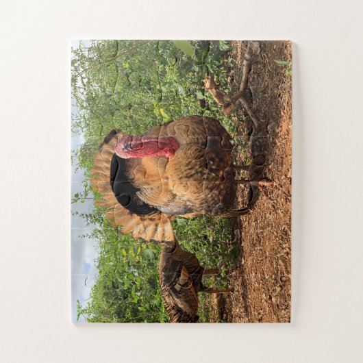 Erntedank Türkei Puzzle (Vertikal)