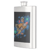 Erntedank Türkei Reitrakete  Flachmann (Links)