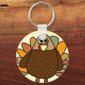 Erntedank Türkei Schlüsselanhänger (Vorderseite)