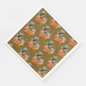 Erntedank Türkei Serviette (Ecke)