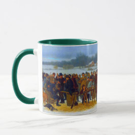 Erntedank Türkei Shoot John Ehninger 1879 Tasse