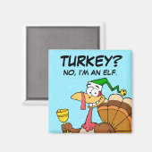 Erntedank Türkei Sonnenschein zu Weihnachten Magnet (Vorderseite/Rückseite)