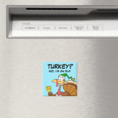 Erntedank Türkei Sonnenschein zu Weihnachten Magnet (In Situ (Geschirrspüler))