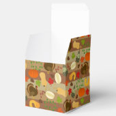 Erntedank Türkei Squash Autumn Harvest Pattern Geschenkschachtel (Geöffnet)