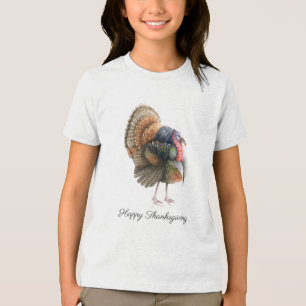 Erntedank Türkei T - Shirt Tri-Blend Shir