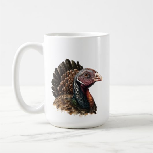 Erntedank Türkei Tasse (Links)