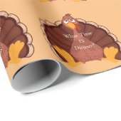 Erntedank Türkei Thunder_Cove Geschenkpapier (Rolleneckpunkt)