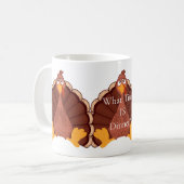 Erntedank Türkei Thunder_Cove Kaffeetasse (Vorderseite Links)