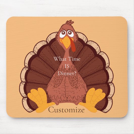 Erntedank Türkei Thunder_Cove Mousepad (Vorne)