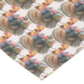 Erntedank Türkei Tischläufer (Ecke)