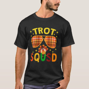 Erntedank Türkei TrottSquad 2025 Trottrennen Wome T-Shirt