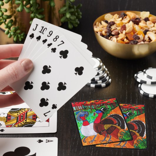 ERNTEDANK TÜRKEI-TÜRKEI-Kartenspiele Spielkarten (In Situ)