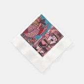 ERNTEDANK TÜRKEI- UND PILGRAMM-Servietten Serviette (Ecke)