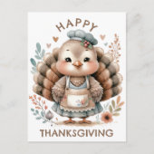 Erntedank Türkei Urlaub Postkarte (Vorderseite)