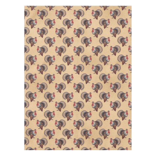 Erntedank Türkei Vintag Tischdecke (Vorderseite)