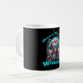Erntedank Türkei Wobble Kaffeetasse (Vorderseite Links)