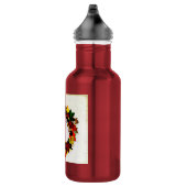 Erntedank Türkei Wreath Trinkflasche (Rechts)