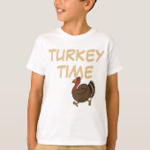 Erntedank Türkei Zeit Custom Funny Kids T - Shirt (Vorderseite)